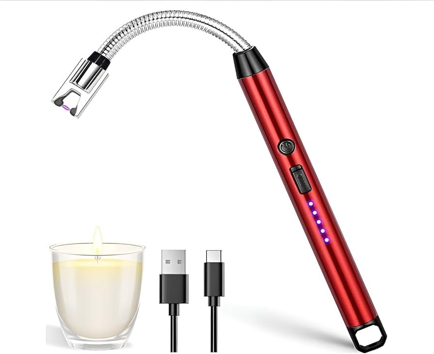 Long Candle Kitchen Electric Usb Lighters