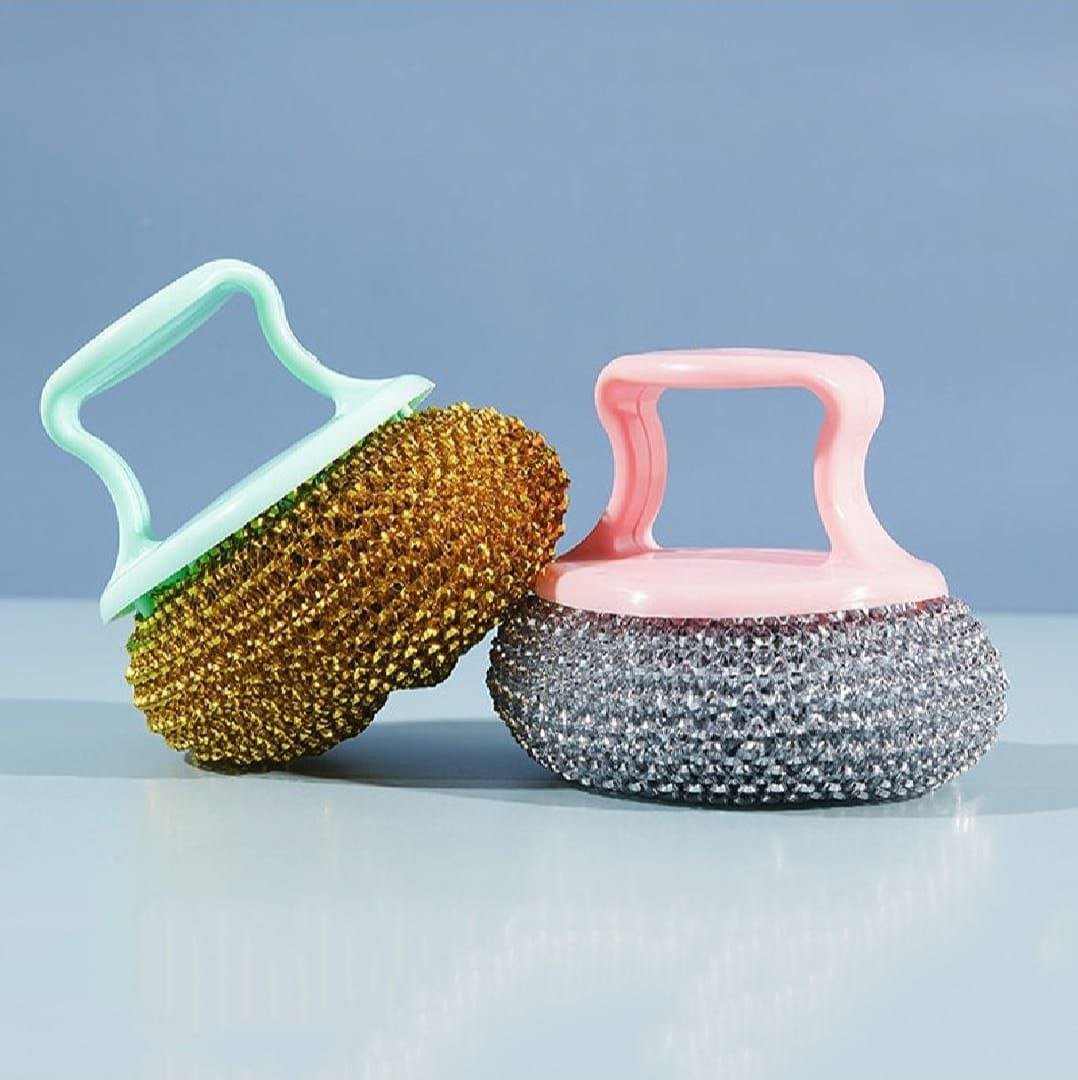Dishwashing Brush Durable Dish Scrubber with Handle