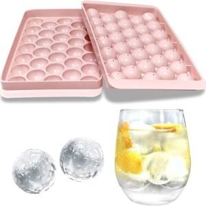 cavity round ice cube tray maker