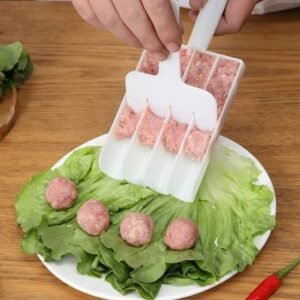 white PP plastic meatball maker