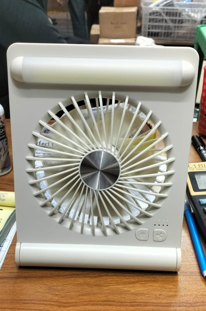 Portable Desk Fan NL-F418 White